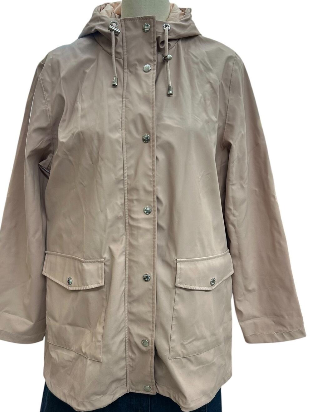 Rokka&Rolla Women's Waterproof Rain Jacket Hooded Outdoor Hiking Raincoat Brand